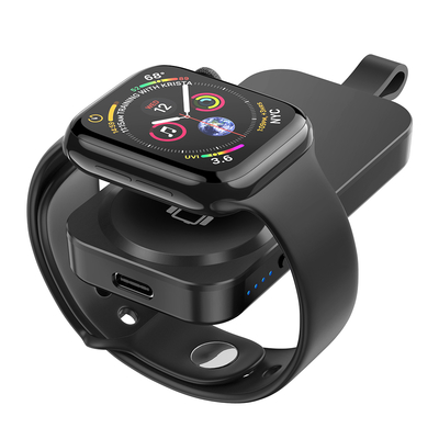 Materiale ABS PC X550 Ultimo caricabatterie veloce wireless per Apple Watch e Mini Power Bank da 1000mAh