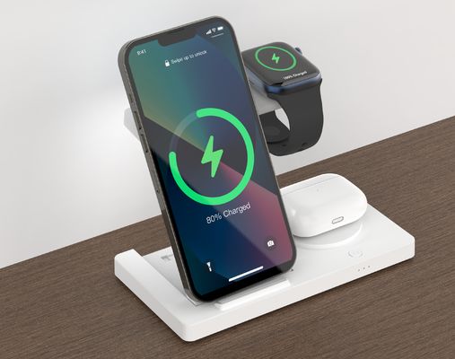 Buon prezzo Apple Charger T258 Multifuctional Wireless Charger ABS Foldable Wireless Charger  in linea