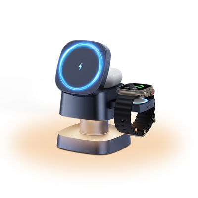 Buon prezzo Caricabatterie Wireless 4 in 1 con Luce Notturna 15W/10W/7.5W/5W Caricatore Pieghevole in linea