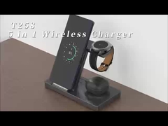 Timess T258 5 in 1 caricabatterie wireless intelligente T258 Piccolo e leggero
