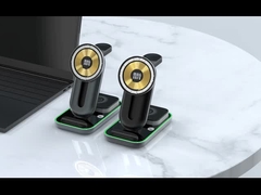 Timess A8 portatelefoni wireless 4 in 1 caricabatterie magnetica per telefono