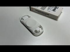 Caricabatterie wireless Apple Watch in bianco e nero, design leggero per Apple Watch di tutte le serie