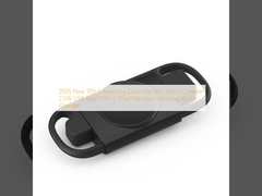 2025 Nuovo T09-S Samsung Dual Interface Watch Charger 2.5W USB E TYPE-C Dual Interface Samsung Watch Charger