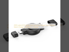 2025 Ultimo X512 Apple And Samsung Caricabatterie Dual Interface Carriera Orologio Carriera USB/Tipo-C
