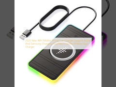 2025 Nuovo caricabatterie per auto A8H Moblie Phone Supporto Apple e Samsung Ricarica 15w/10w/7.5w/5w Caricabatterie veloce wireless