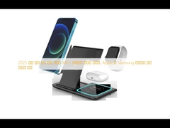 2025 Modello di nuova ricarica veloce wireless X455 efficiente per cellulari, Apple e Samsung Magnetic Charging Stand supportato