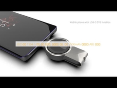 2025年型 T304-S caricabatterie a velocità elevata senza fili, con supporto Apple Watch, mini 2500mAh powerbank ABS