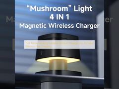 Caricabatterie Wireless Pieghevole dall'Aspetto Metallico da 15W per Ricarica Wireless Veloce Portatile