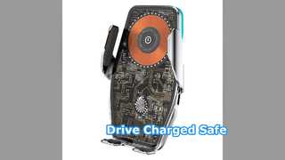 Supporto magnetico per telefono caricabatterie wireless per auto veloce 15W