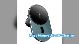 Caricabatteria magnetico rapido da auto per iPhone 12 15W Wireless